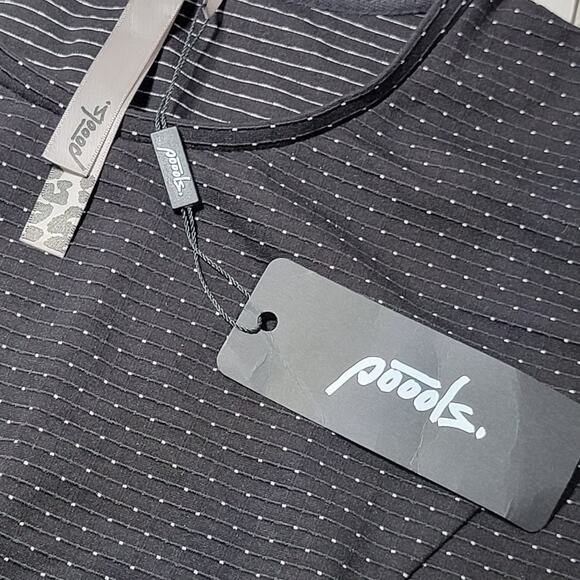 Poools Polka Dot 3/4 Sleeve Scoop Neck Top 38 NWT - Picture 10 of 10